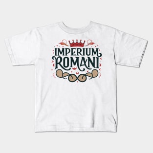 Ancient Rome Imperium Romani Kids T-Shirt